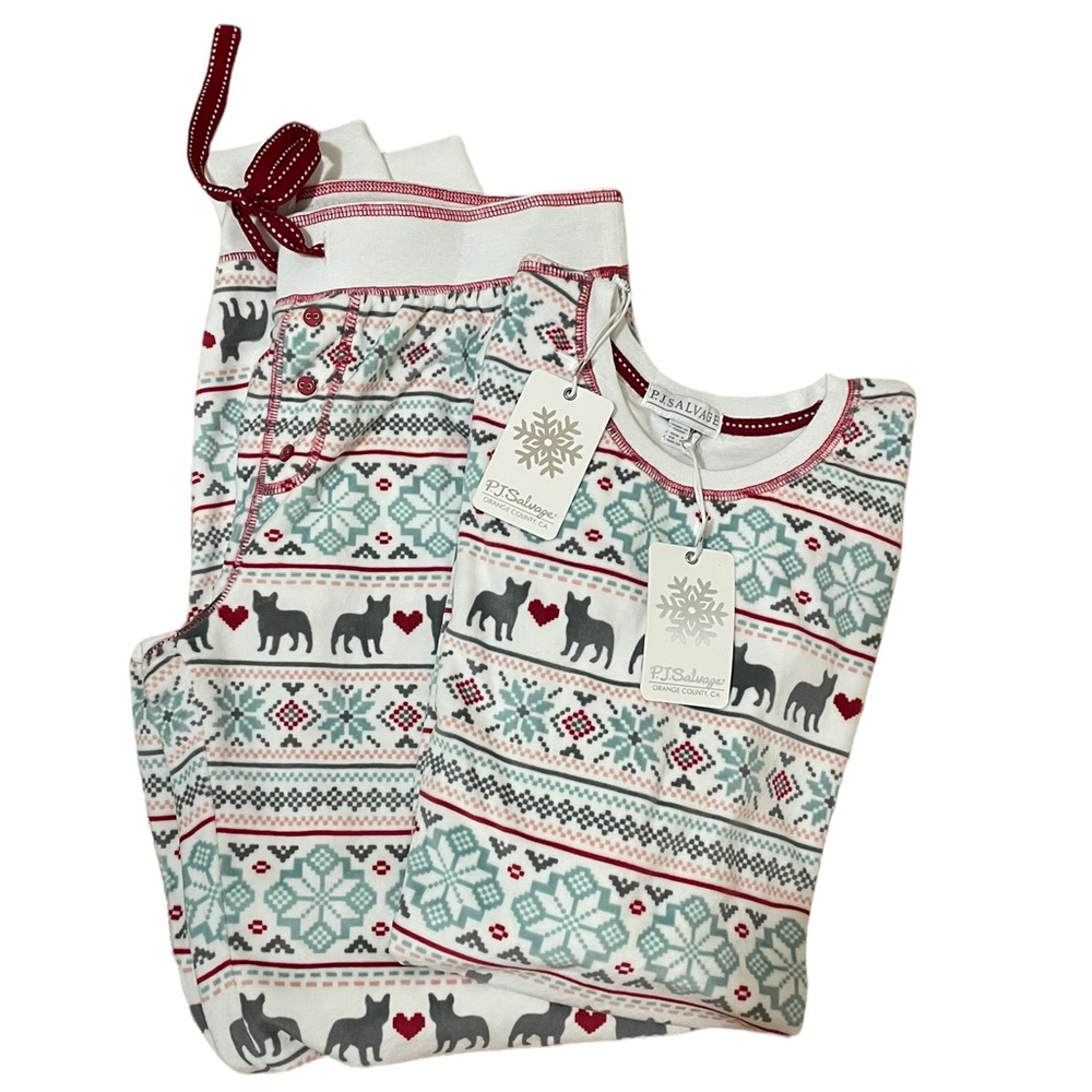 P.J Salvage Pajama Set, Size Small,NWT